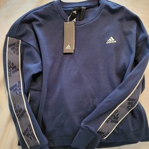 Blue Adidas sweater